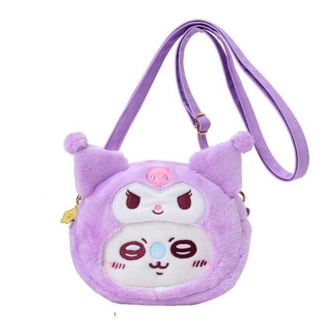 The Chiikawa × Sanrio Characters collaboration features mascots in fuzzy costume crossovers, with 21 new items releasing June 13 nationwide